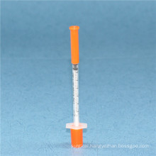 Medical 0.3ml with Needle Insulin Syringe